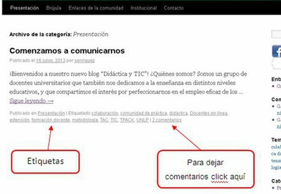 comentarios en blog